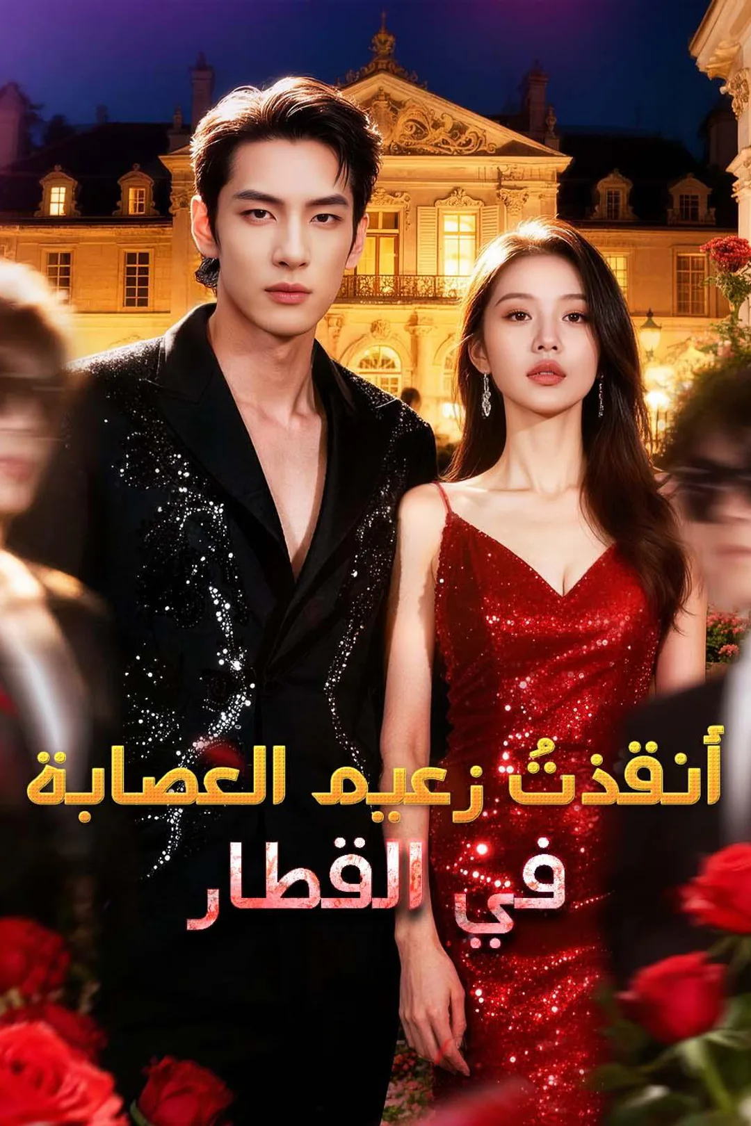 ملصق مسلسل «أنقذتُ زعيم العصابة في القطار»