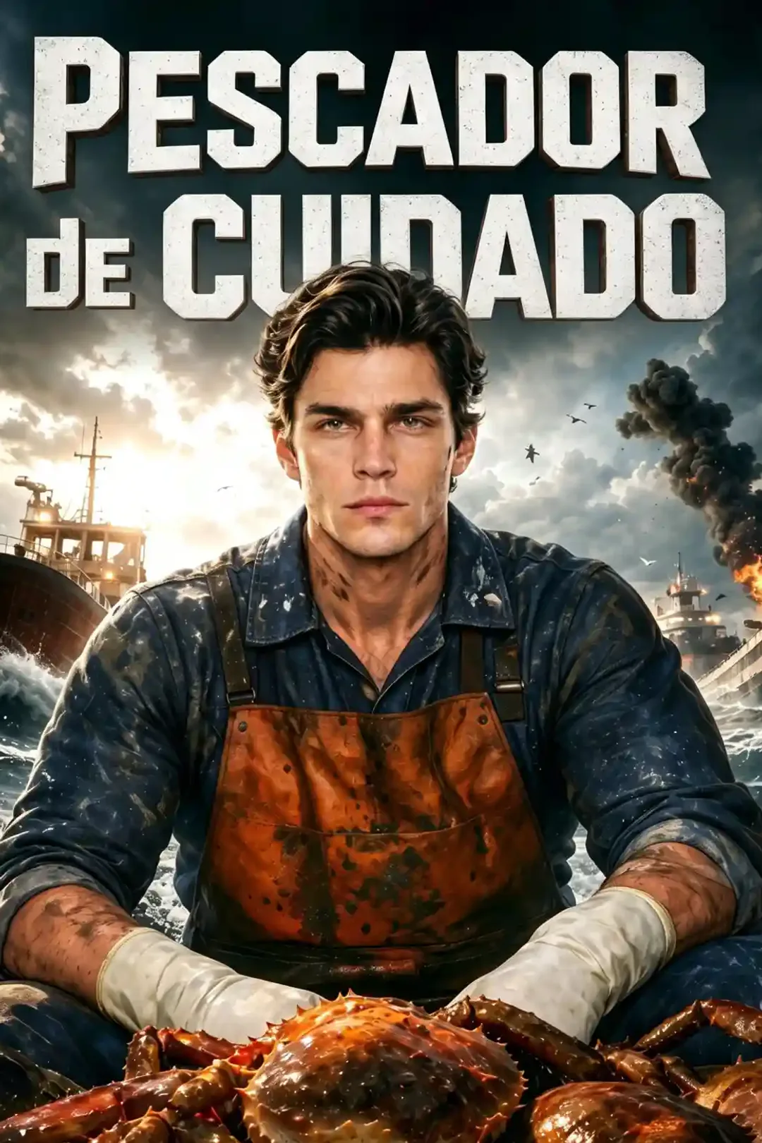 Póster de Pescador de cuidado