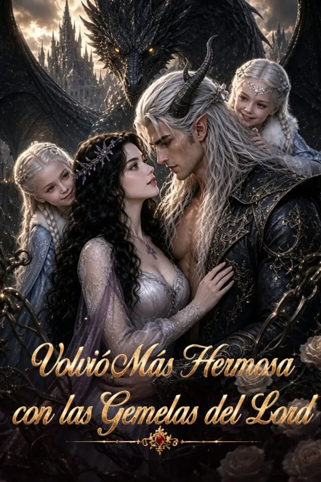 Póster de Volvió Más Hermosa con las Gemelas del Lord