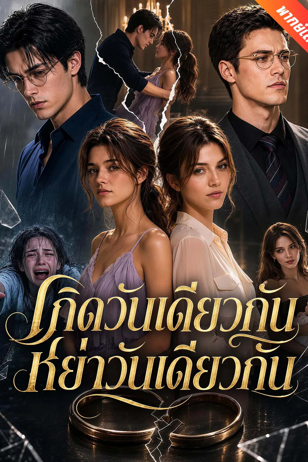 โปสเตอร์ เกิดวันเดียวกัน หย่าวันเดียวกัน