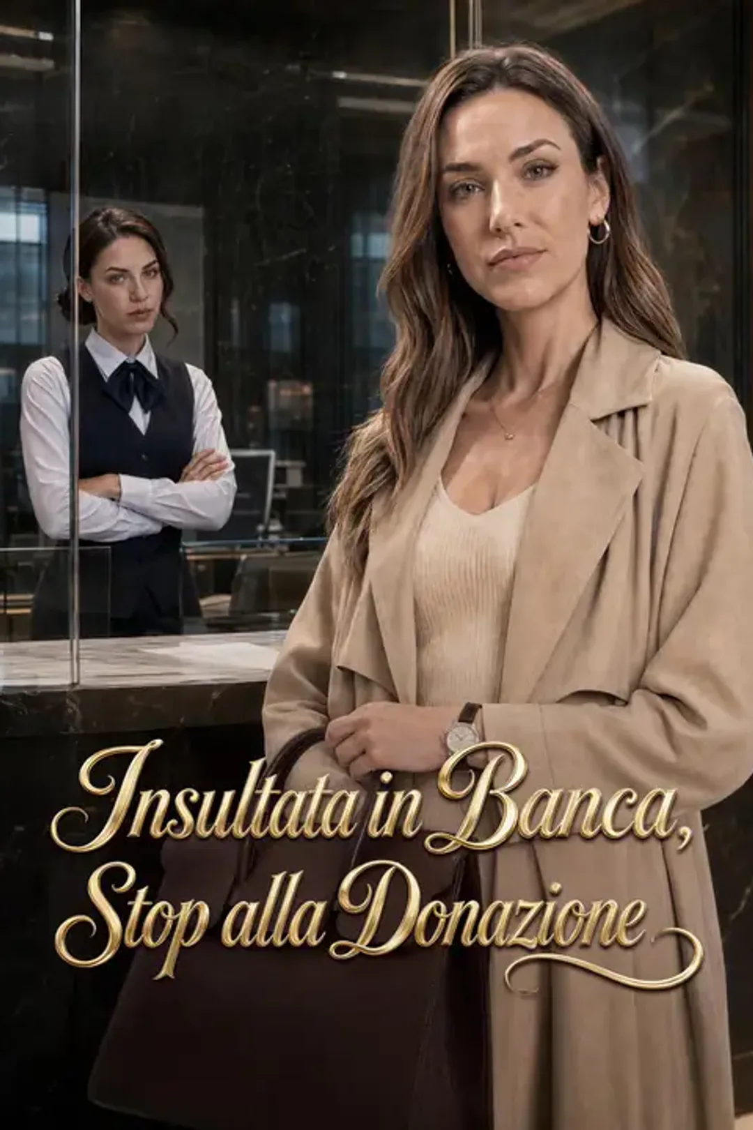 Locandina di Insultata in Banca, Stop alla Donazione