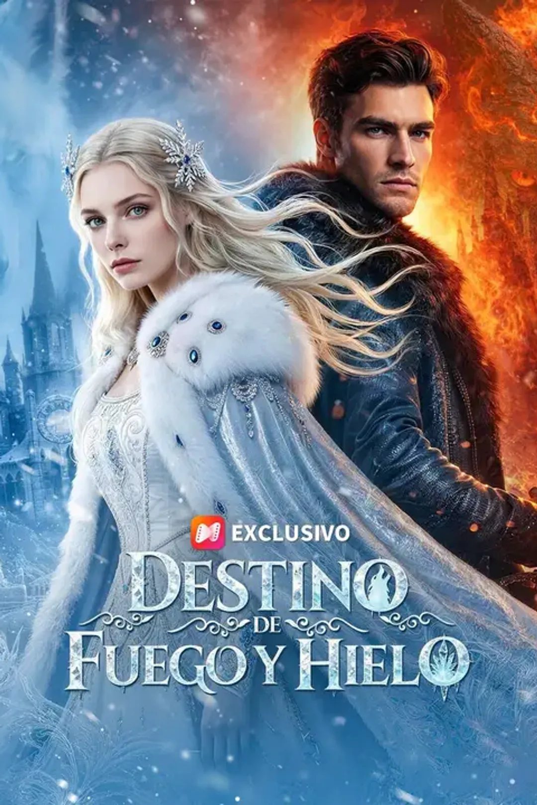 Póster de Destino de fuego y hielo