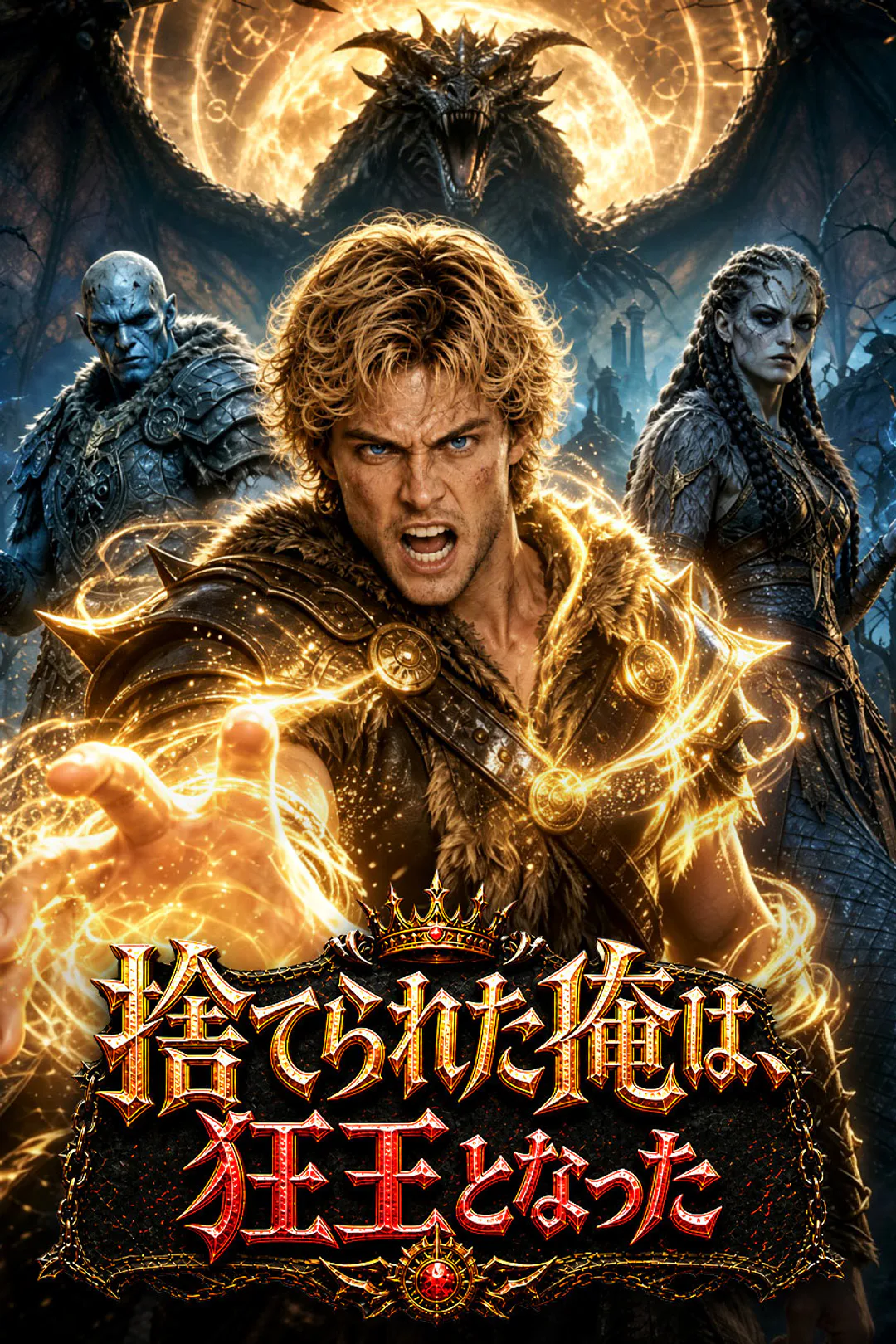 捨てられた俺は、狂王となったのポスター