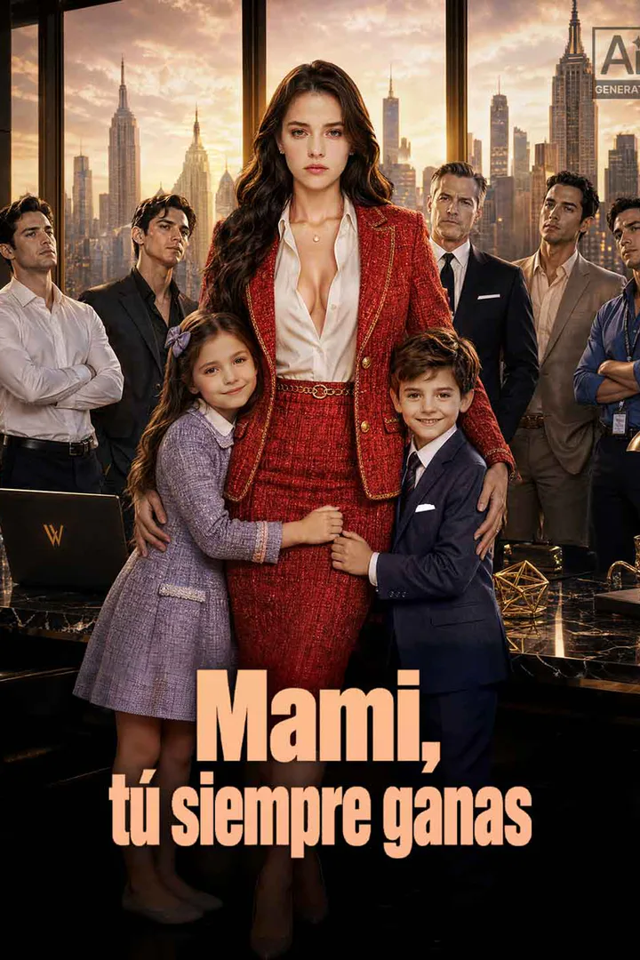 Póster de Mami, tú siempre ganas