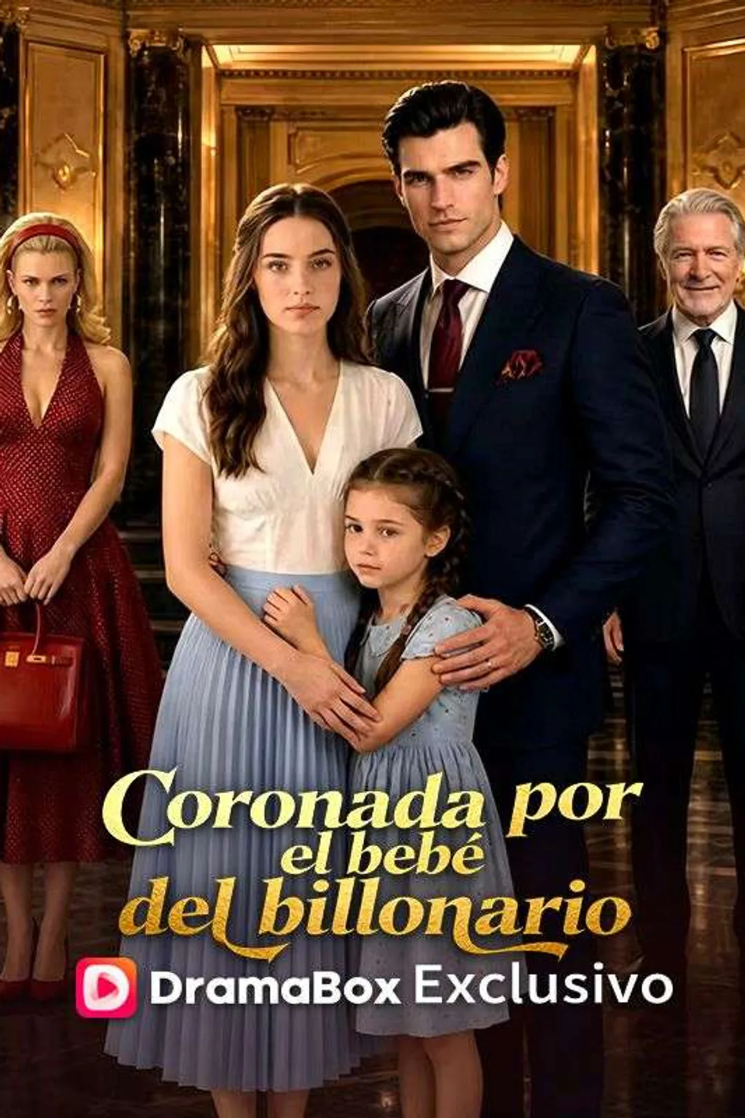 Póster de Coronada por el bebé del billonario
