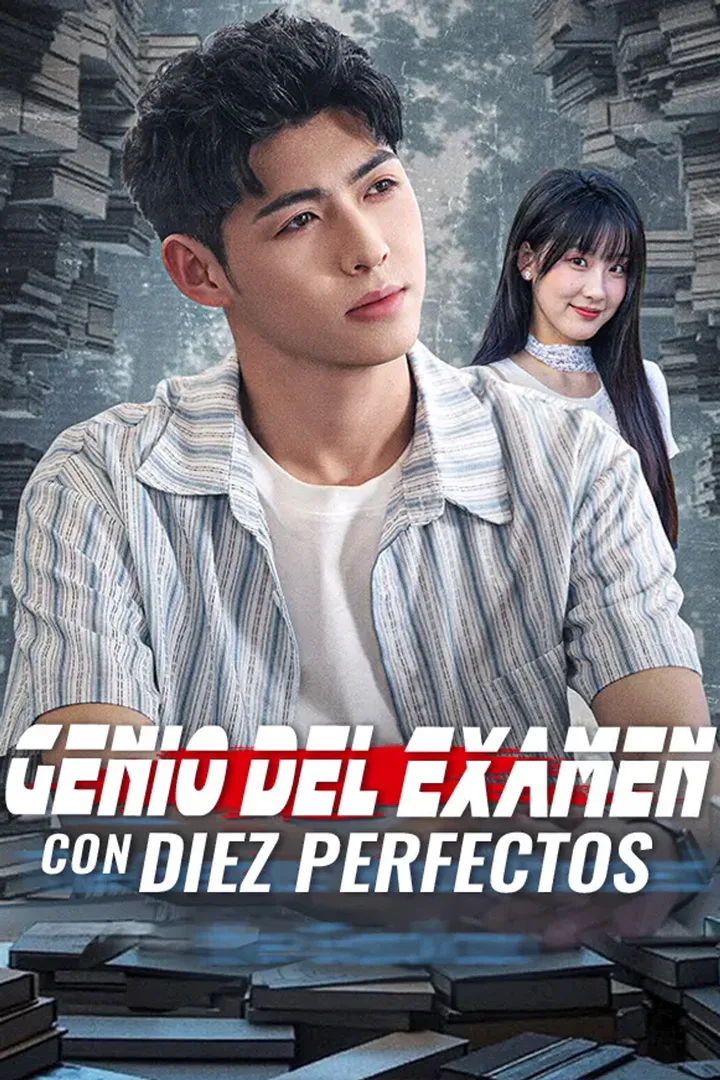 Póster de Genio del Examen con Diez Perfectos