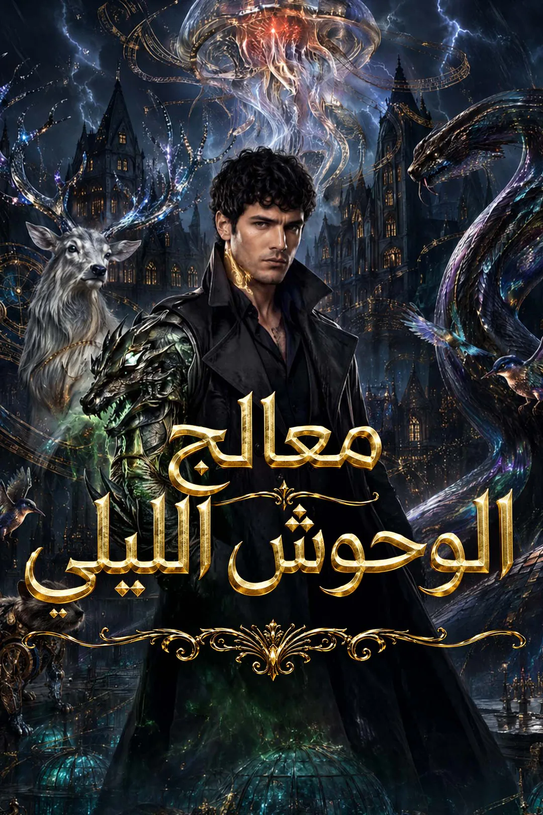 ملصق مسلسل «معالج الوحوش الليلي»