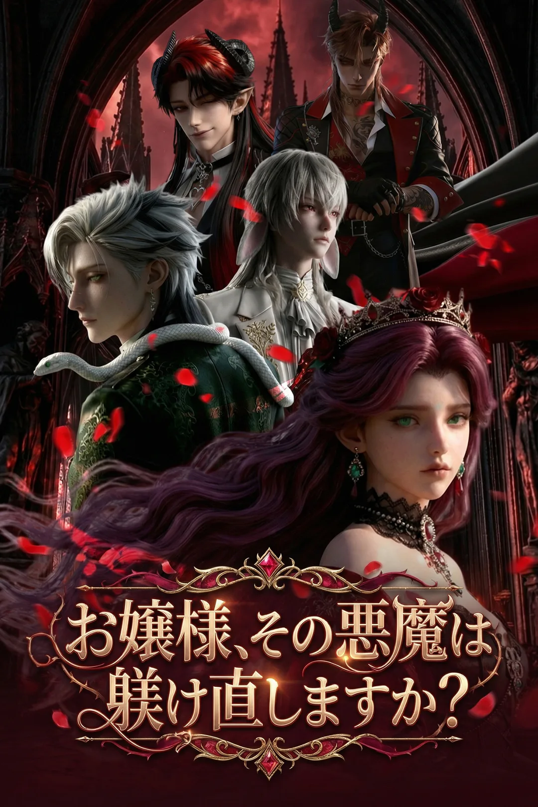 お嬢様、その悪魔は躾け直しますか？のポスター