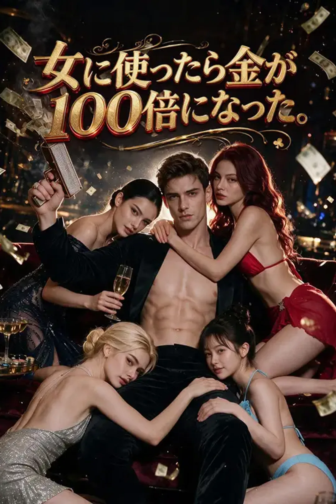 女に使ったら金が100倍になったのポスター