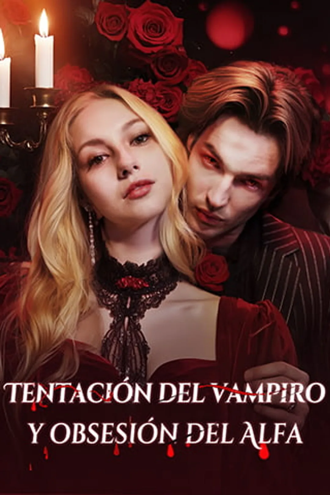 Póster de Tentación del vampiro y obsesión del Alfa