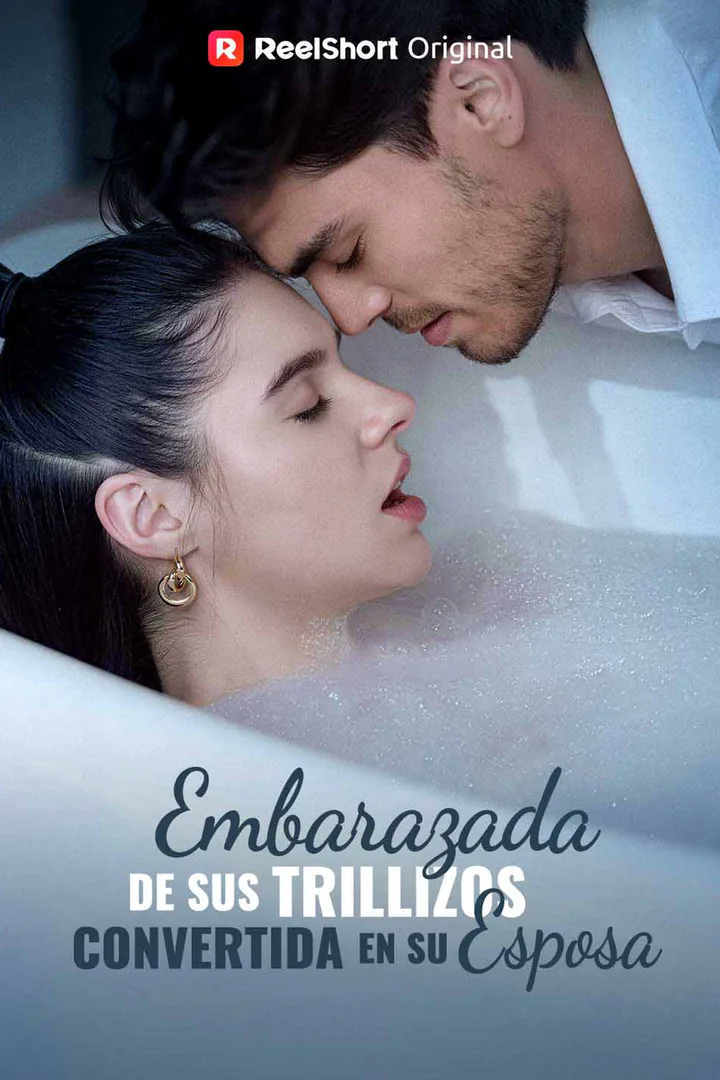 Póster de Embarazada de sus trillizos, convertida en su esposa