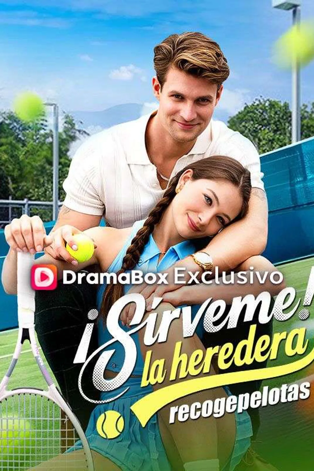 Póster de ¡Sírveme! La heredera recogepelotas