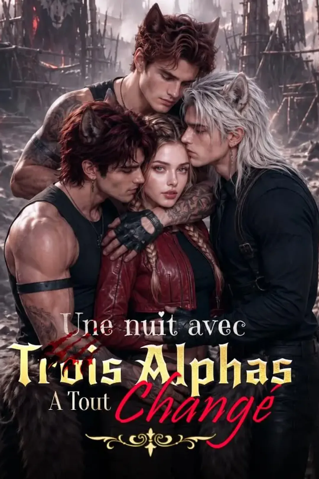 Affiche de Une nuit avec trois Alphas a tout changé