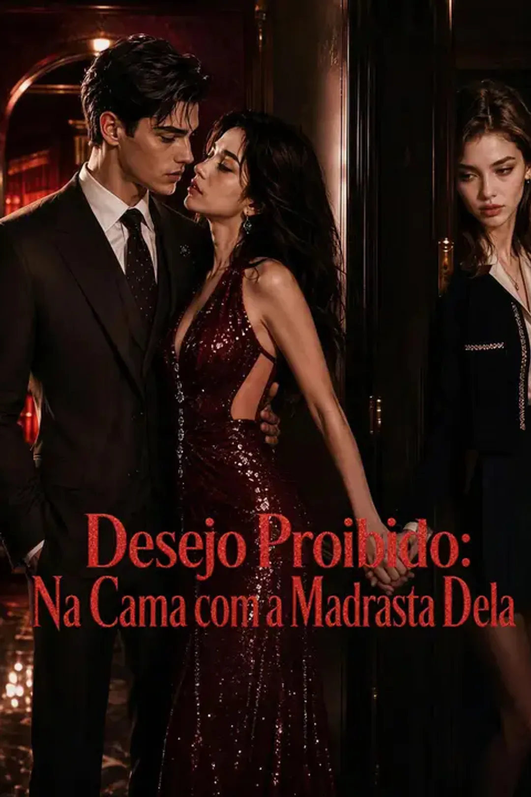 Pôster de Desejo Proibido: Na Cama com a Madrasta Dela