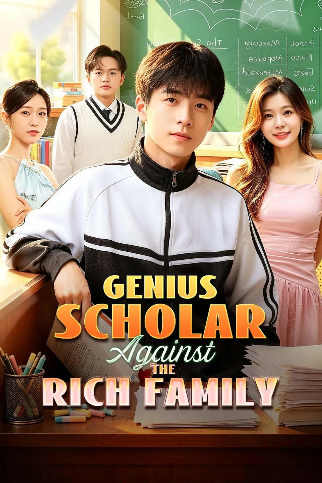 Genius Scholar Against the Rich Family poster