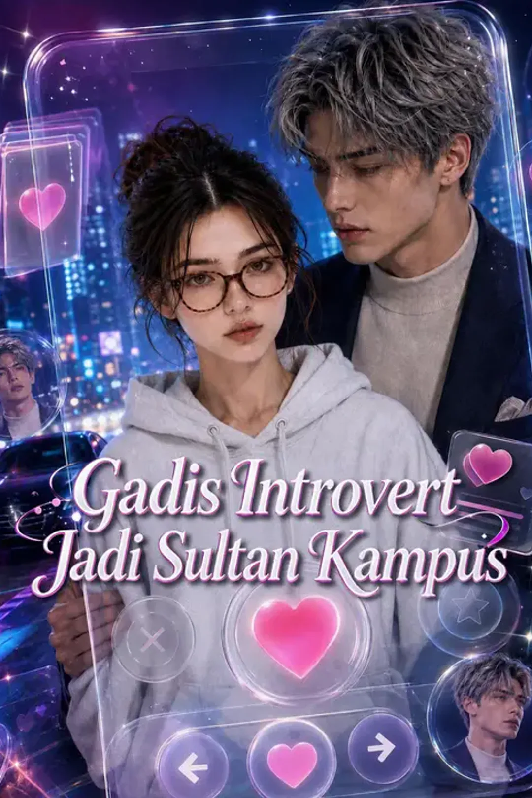 Poster Gadis Introvert Jadi Sultan Kampus