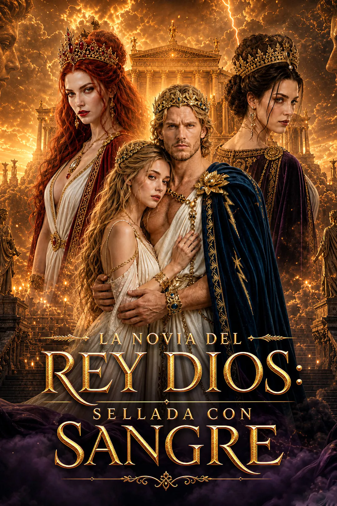 Póster de La novia del Rey Dios: sellada con sangre