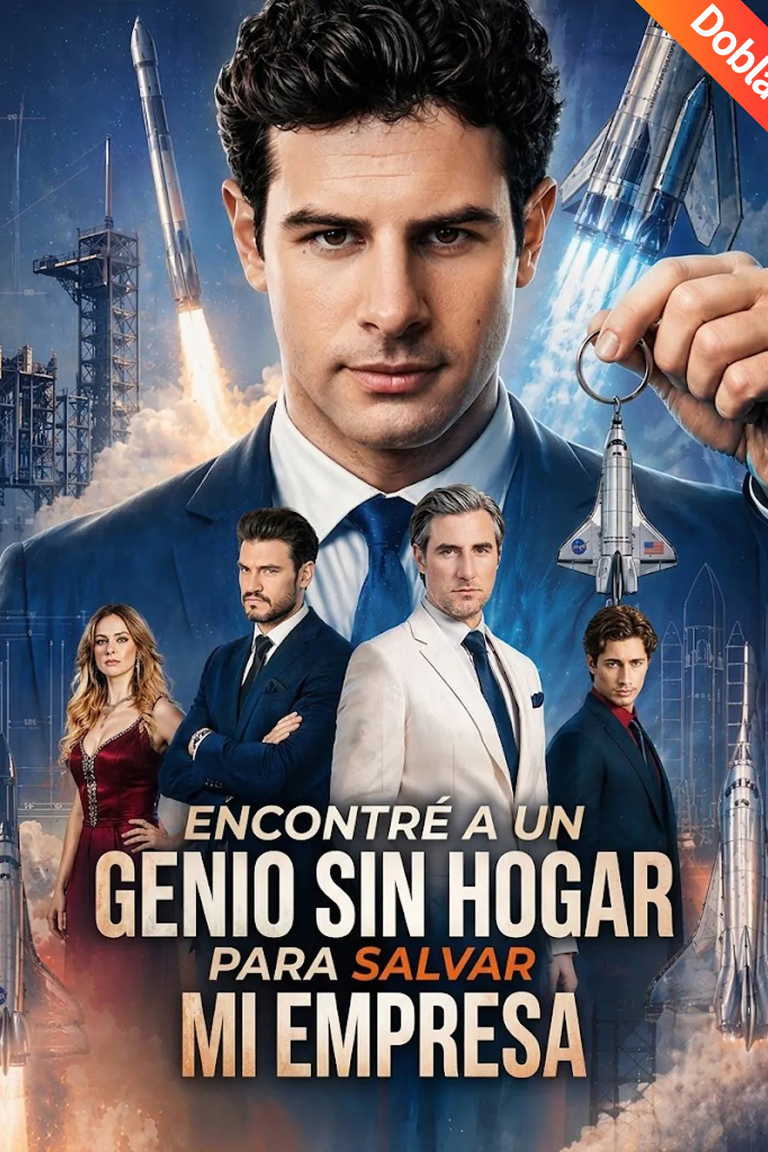 Póster de Encontré a un genio sin hogar para salvar mi empresa