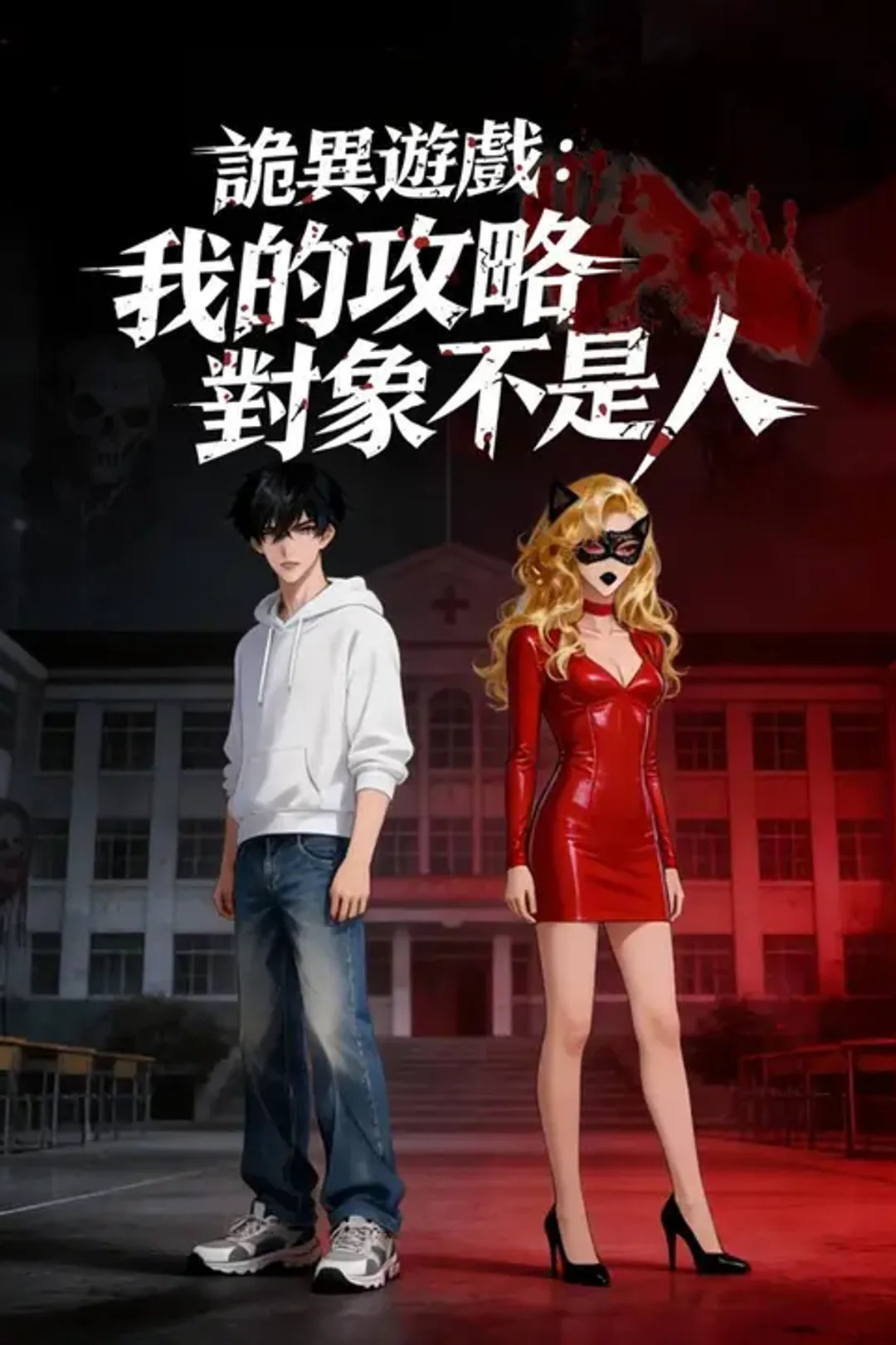 《(臺配) 詭異遊戲：我的攻略對象不是人》海報