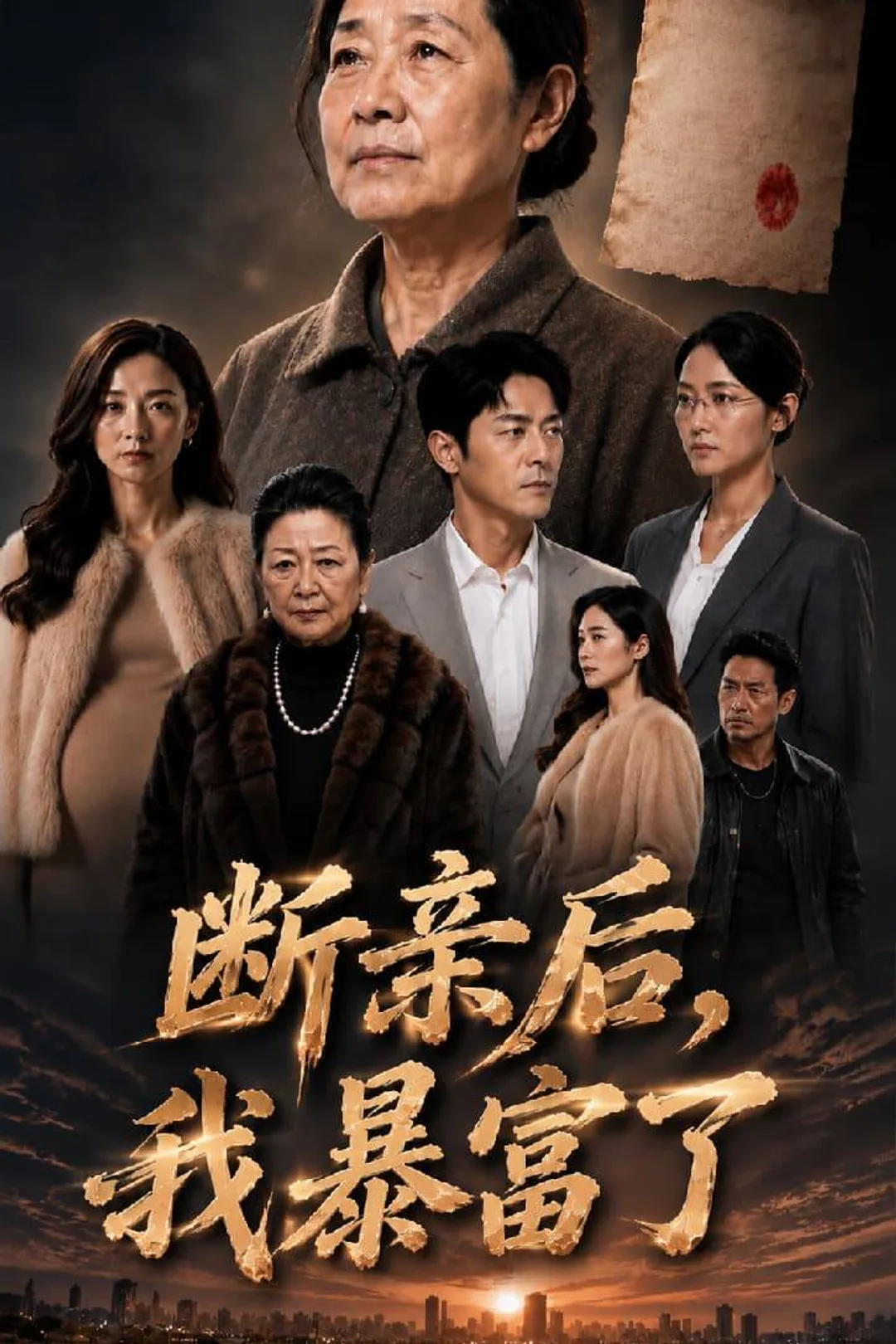 《斷親後，我暴富了》海報