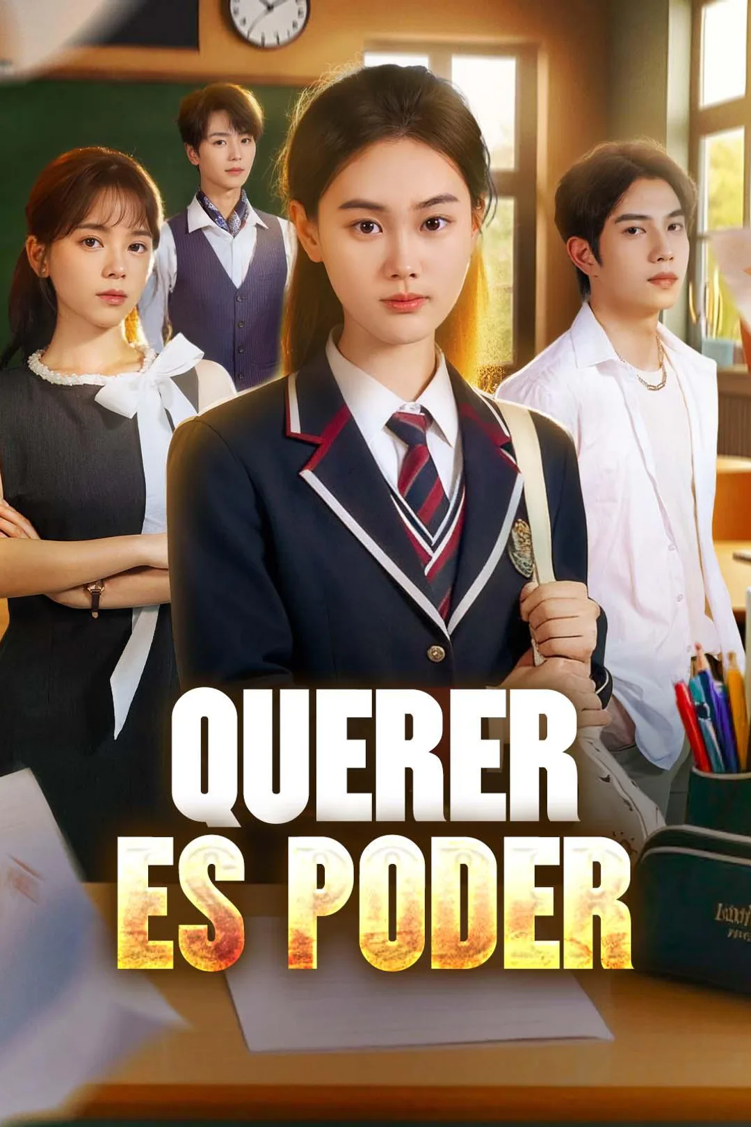 Póster de Querer es poder