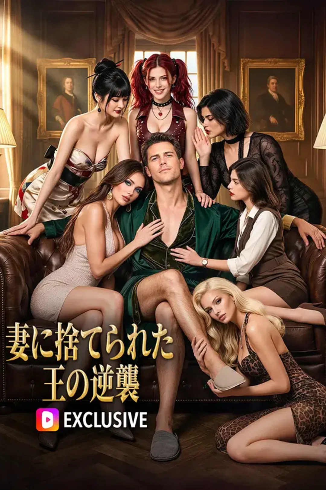 妻に捨てられた王の逆襲のポスター