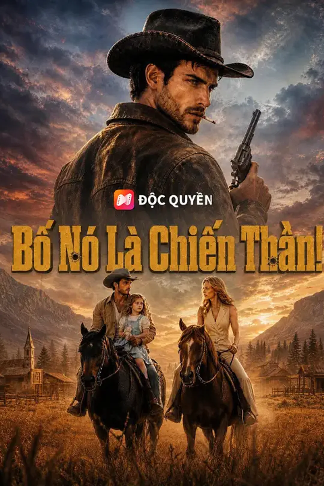 Poster phim Bố Nó Là Chiến Thần!