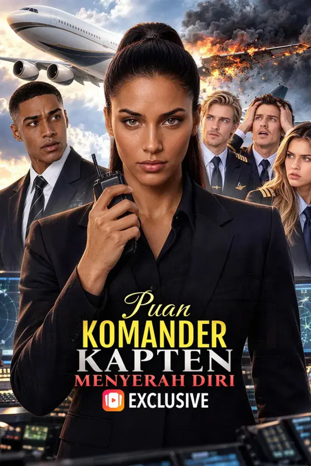 Poster Puan Komander, Kapten Menyerah Diri
