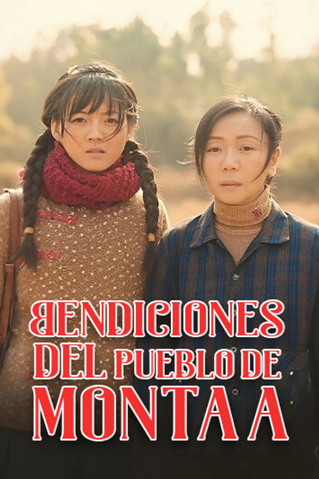Póster de Bendiciones del Pueblo de Montaña
