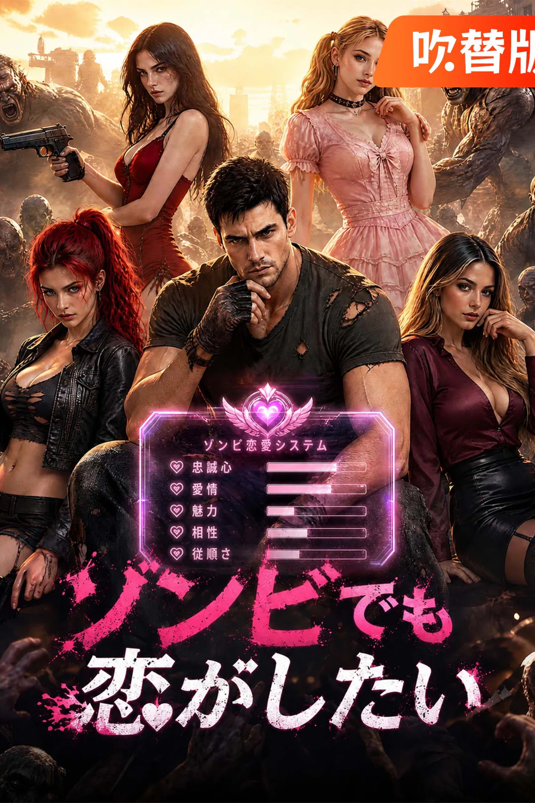 （吹替版）ゾンビでも恋がしたいのポスター