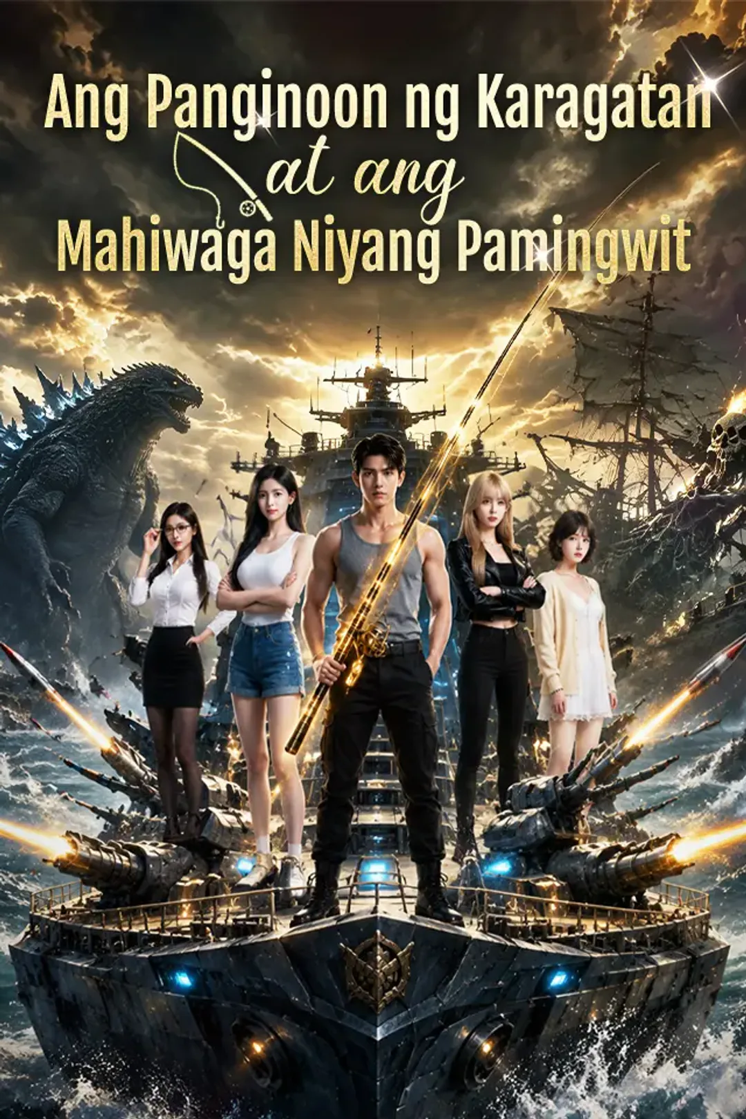 Poster ng Ang Panginoon ng Karagatan at ang Mahiwaga Niyang Pamingwit