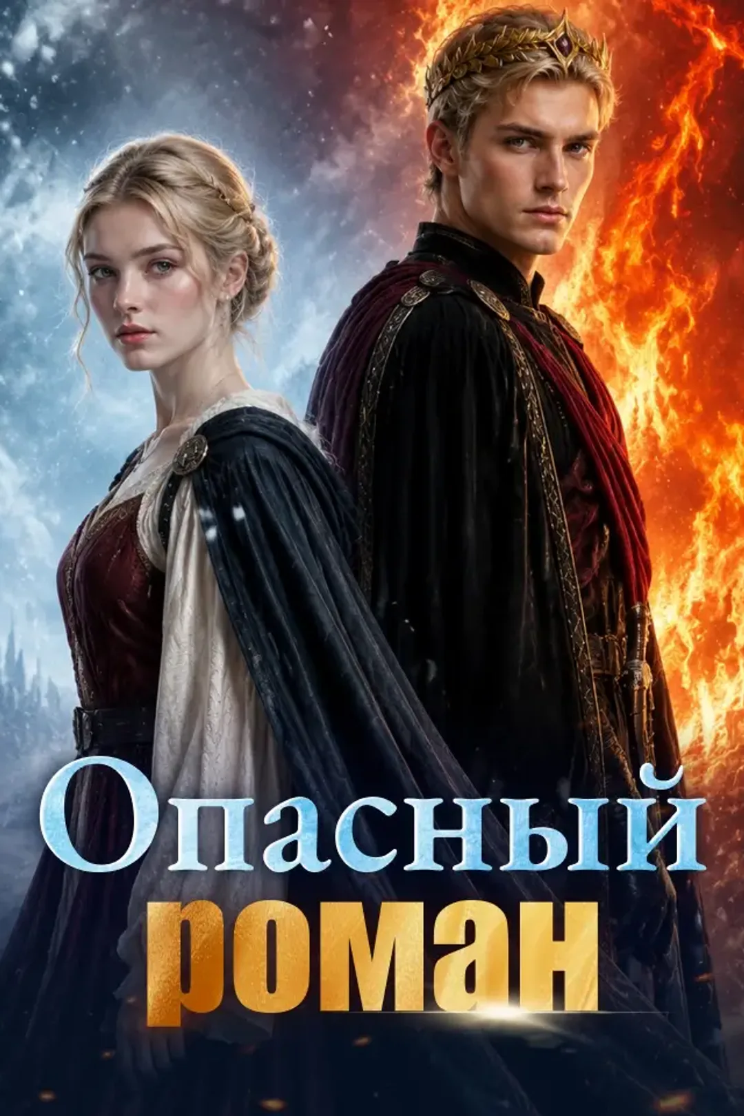 Постер сериала «Опасный роман»