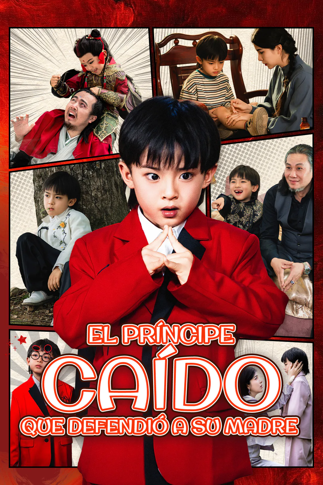 Póster de El Príncipe Caído que Defendió a su Madre