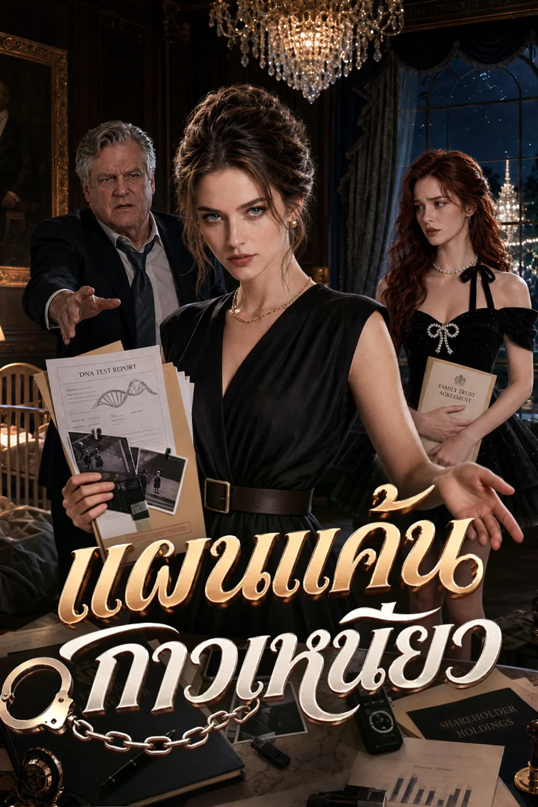 โปสเตอร์ แผนแค้นกาวเหนียว（ฉบับพากย์ ）