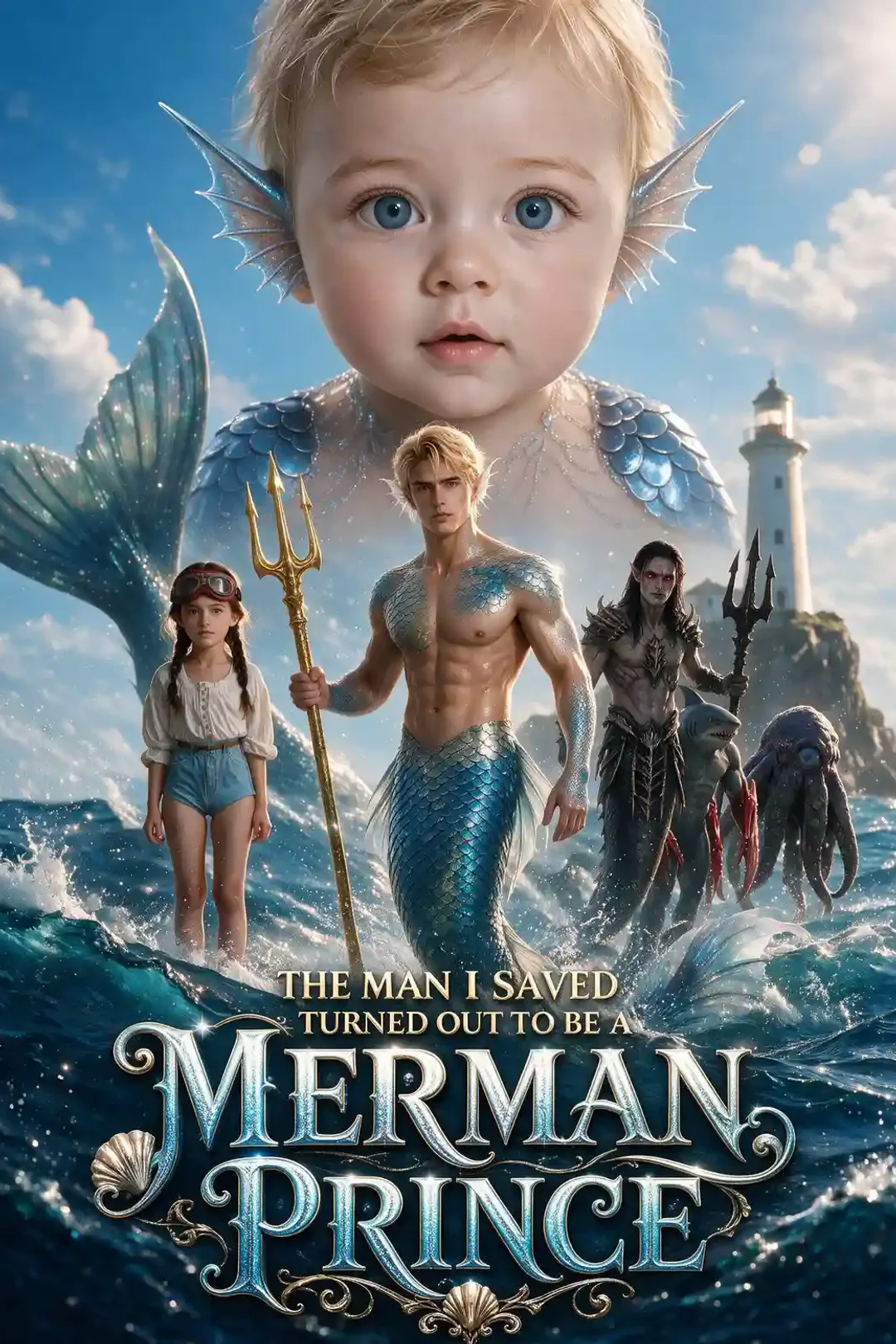 Merman Prince from the Waves poster