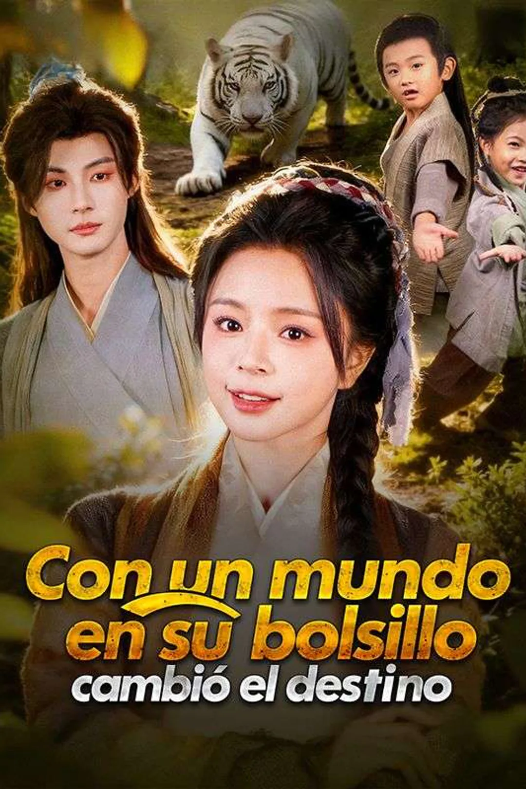 Póster de Con un mundo en su bolsillo, cambió el destino