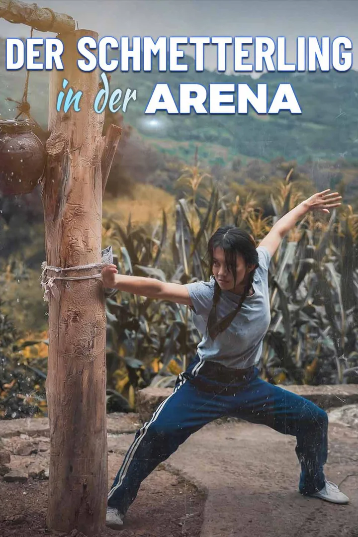 Poster von Der Schmetterling in der Arena