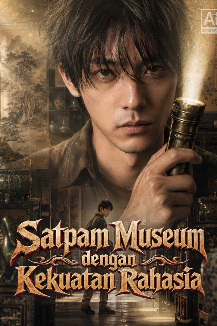 Poster Satpam Museum dengan Kekuatan Rahasia