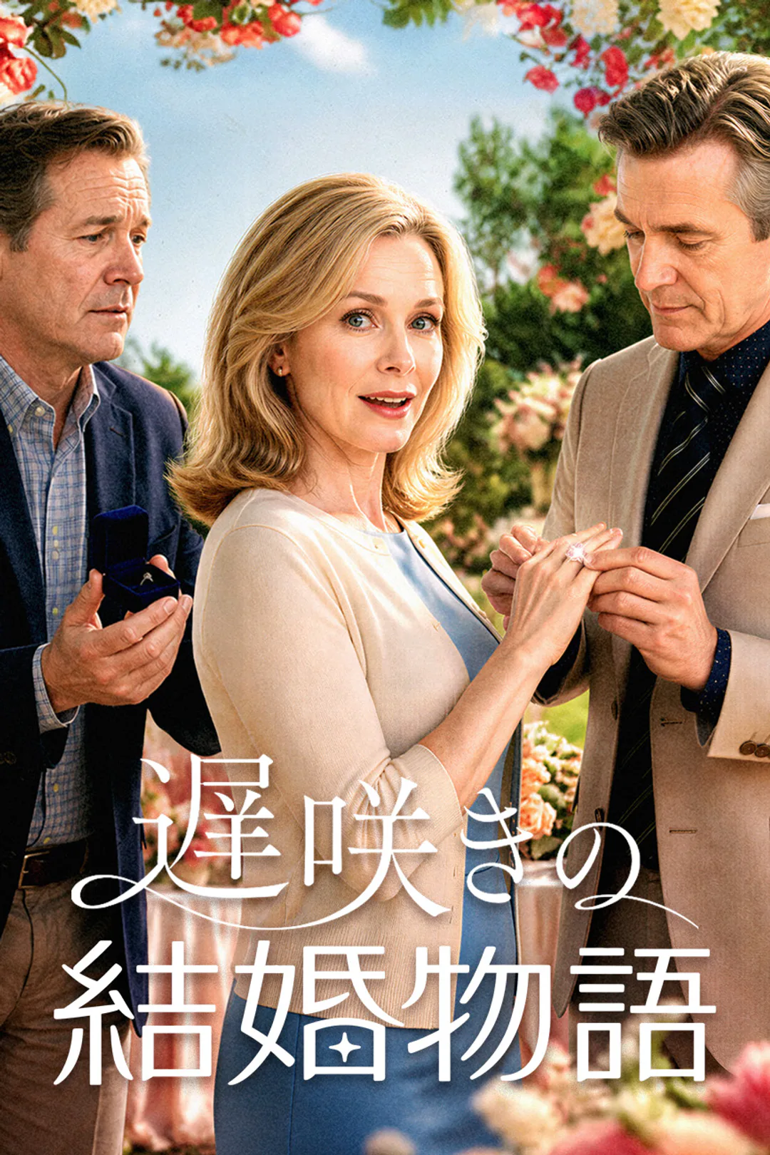 遅咲きの結婚物語のポスター