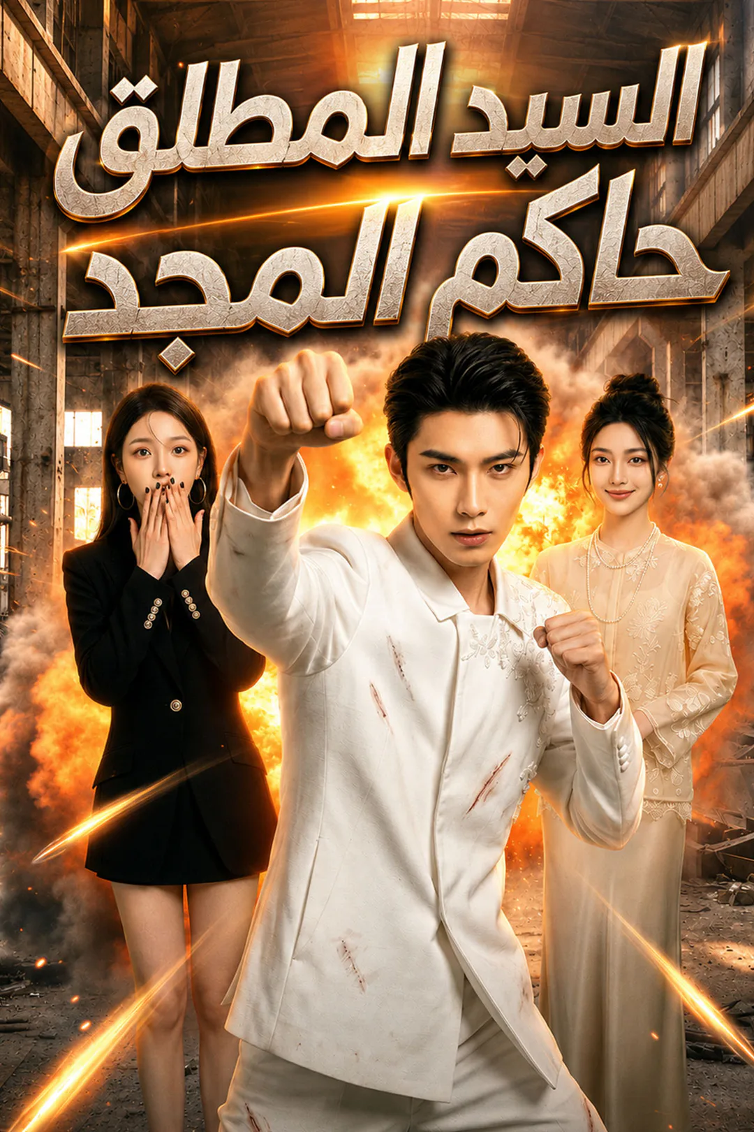 ملصق مسلسل «السيد المطلق حاكم المجد»