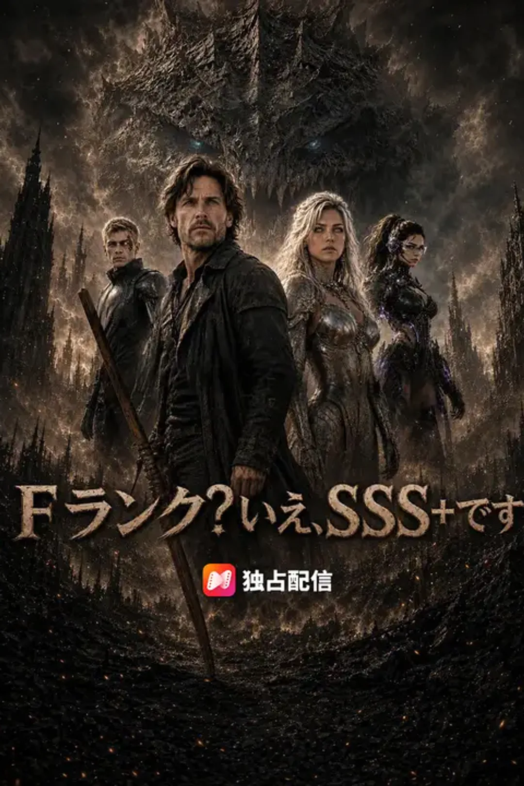 Fランク？いえ、SSS+ですのポスター