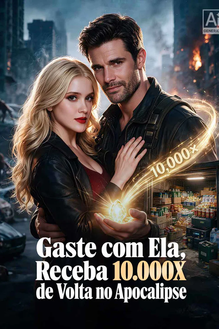 Pôster de Gaste com Ela, Receba 10.000X de Volta no Apocalipse