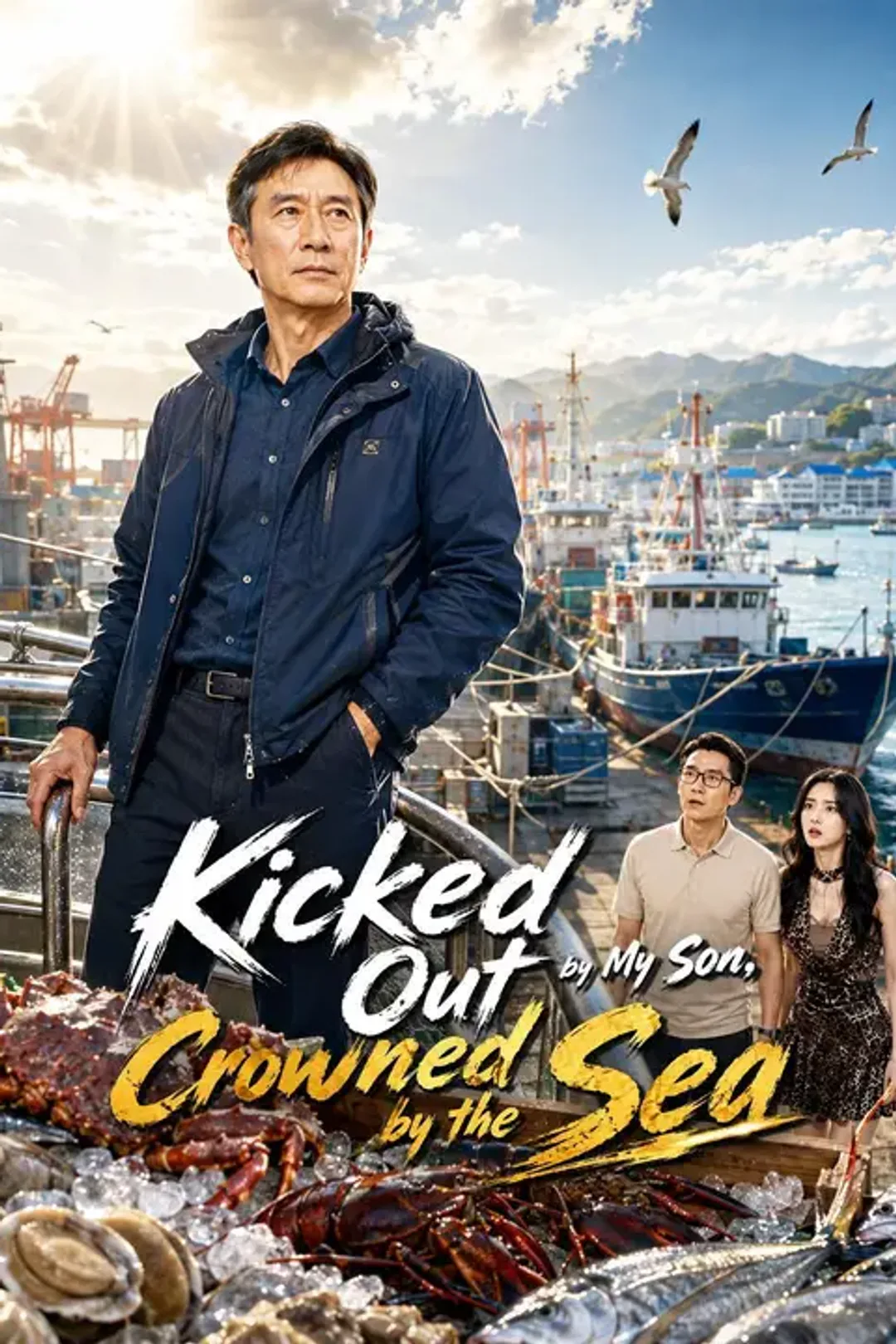 Kicked Out by My Son, Crowned by the Sea poster