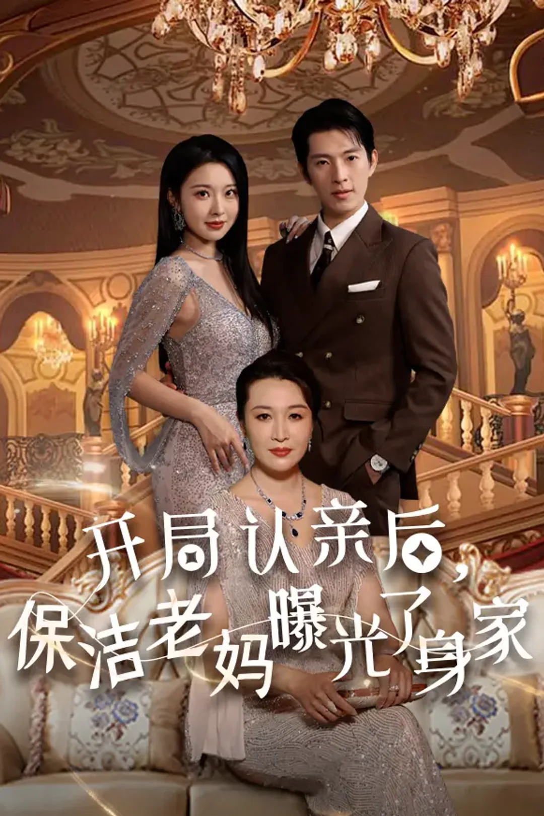 《开局认亲后，保洁老妈曝光了身家》海报