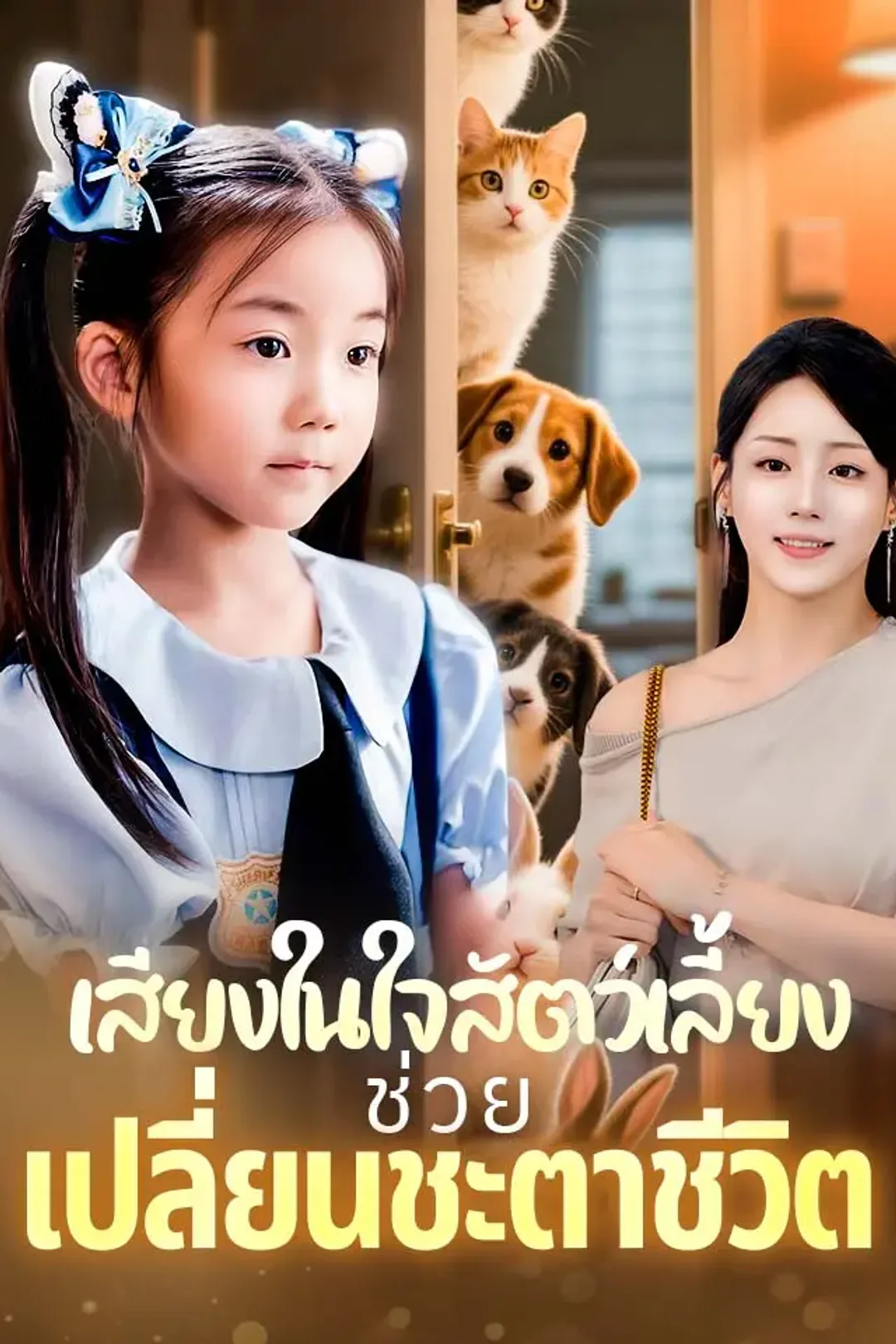 โปสเตอร์ เสียงในใจสัตว์เลี้ยงช่วยเปลี่ยนชะตาชีวิต