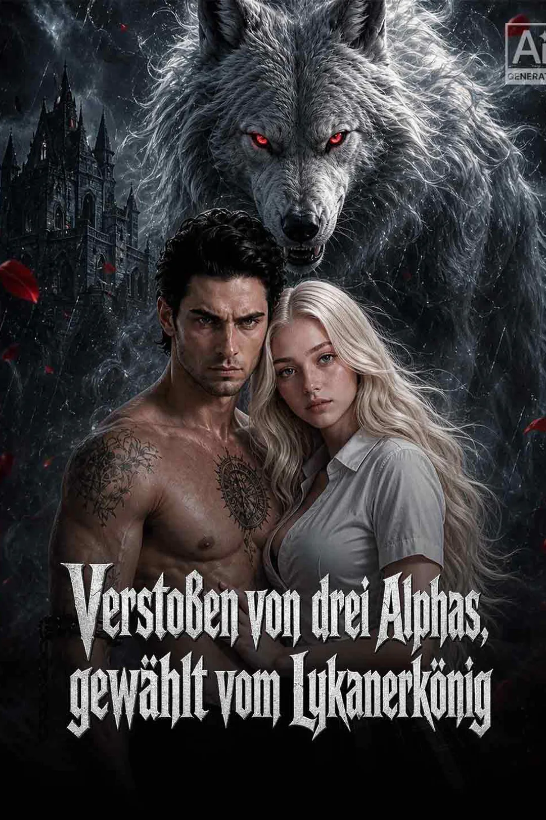 Poster von Verstoßen von drei Alphas, gewählt vom Lykanerkönig