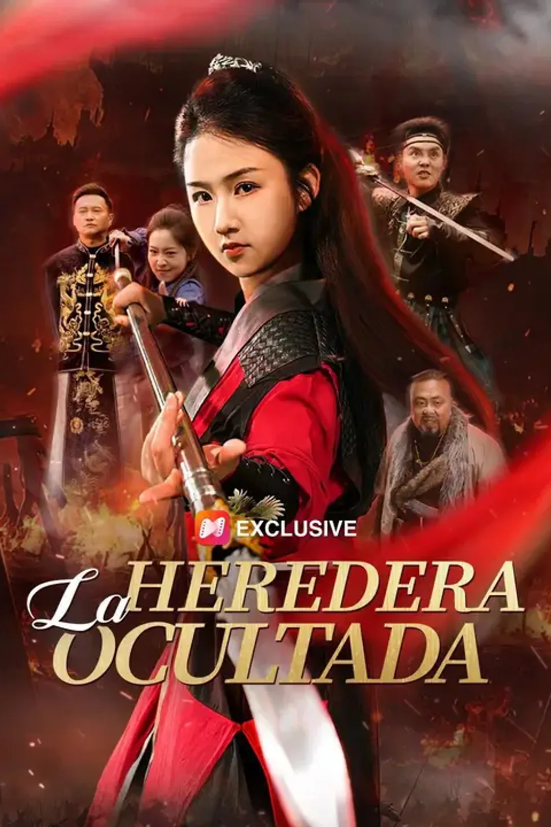 Póster de La heredera ocultada