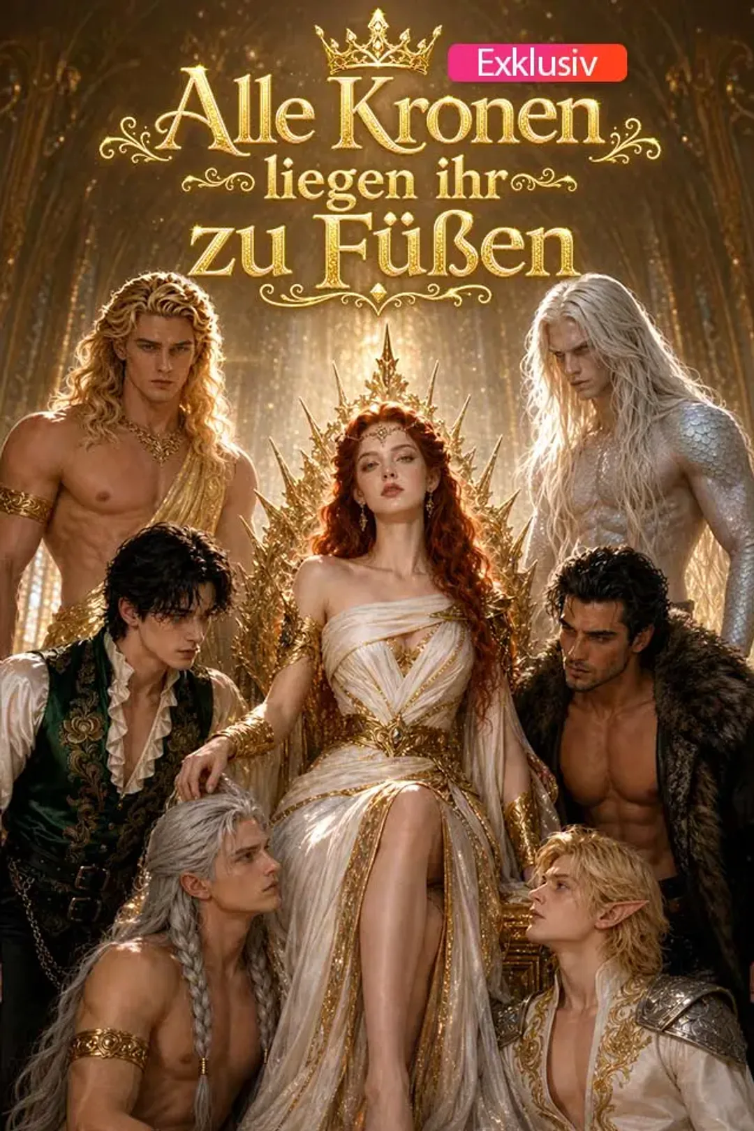 Poster von Alle Kronen liegen ihr zu Füßen