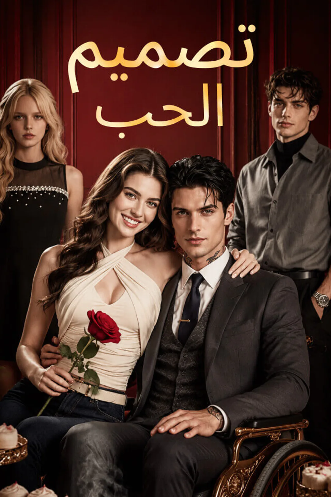 ملصق مسلسل «تصميم الحب»