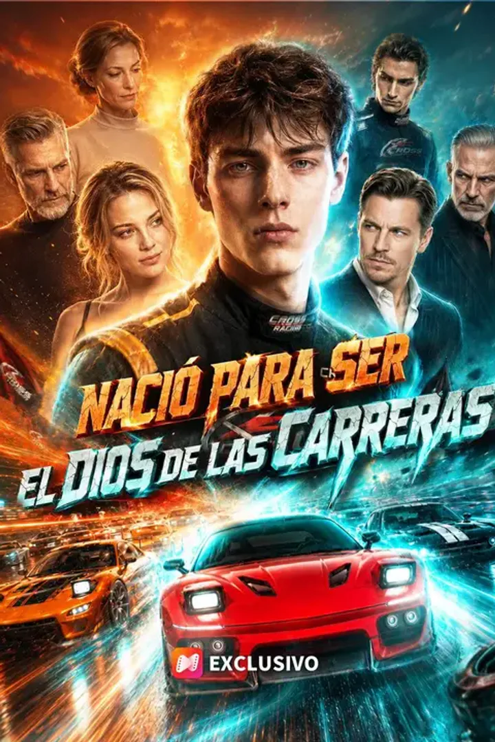 Póster de Nació para ser el Dios de las Carreras